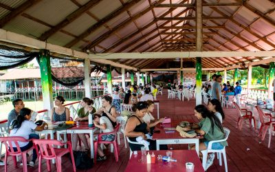 Lunch in Santa Rosa, Peru — Or is it Colombia?