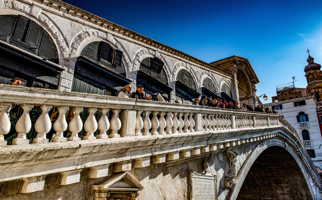 Grand Canal, Rialto Bridge, Venice, Italy