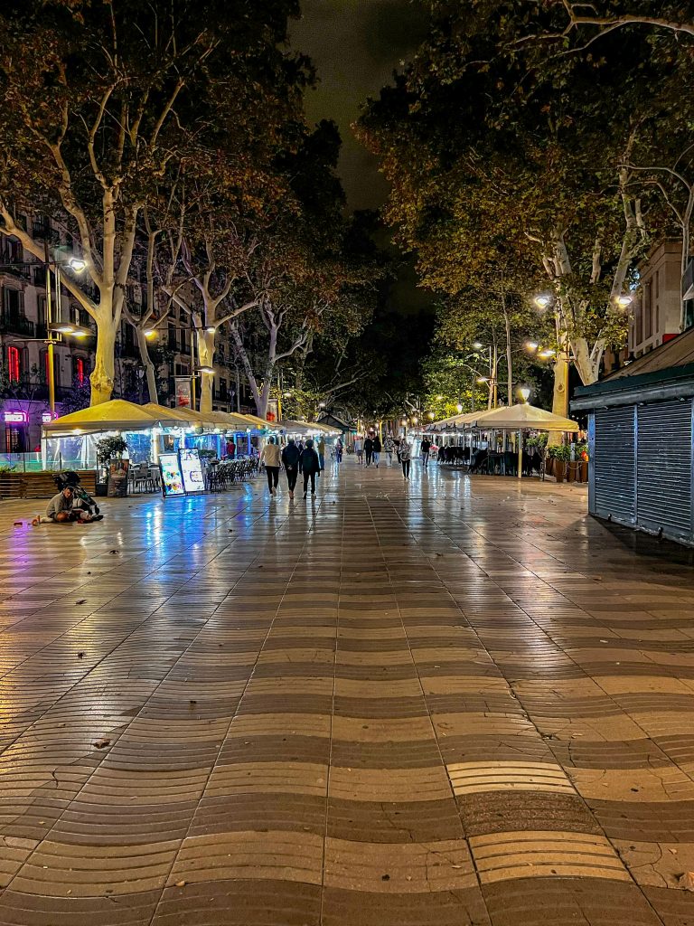 Las Ramblas, Barcelona, Spain