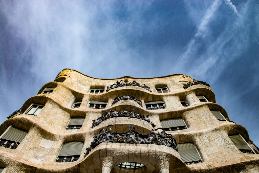 La Pedrera, Antonin Gaudi, Barcelona, Spain