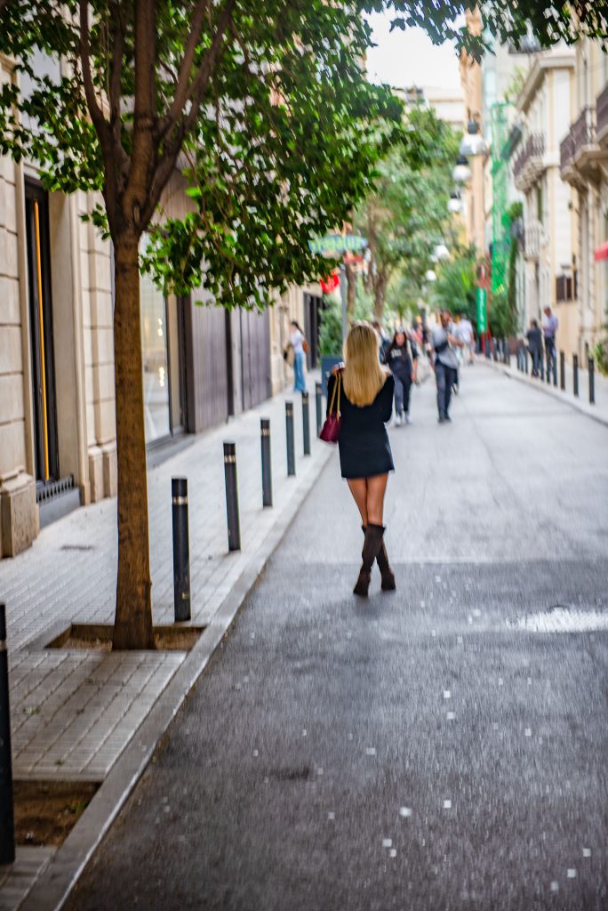 Passeig de Gràcia, Fashion District, Barcelona, Spain