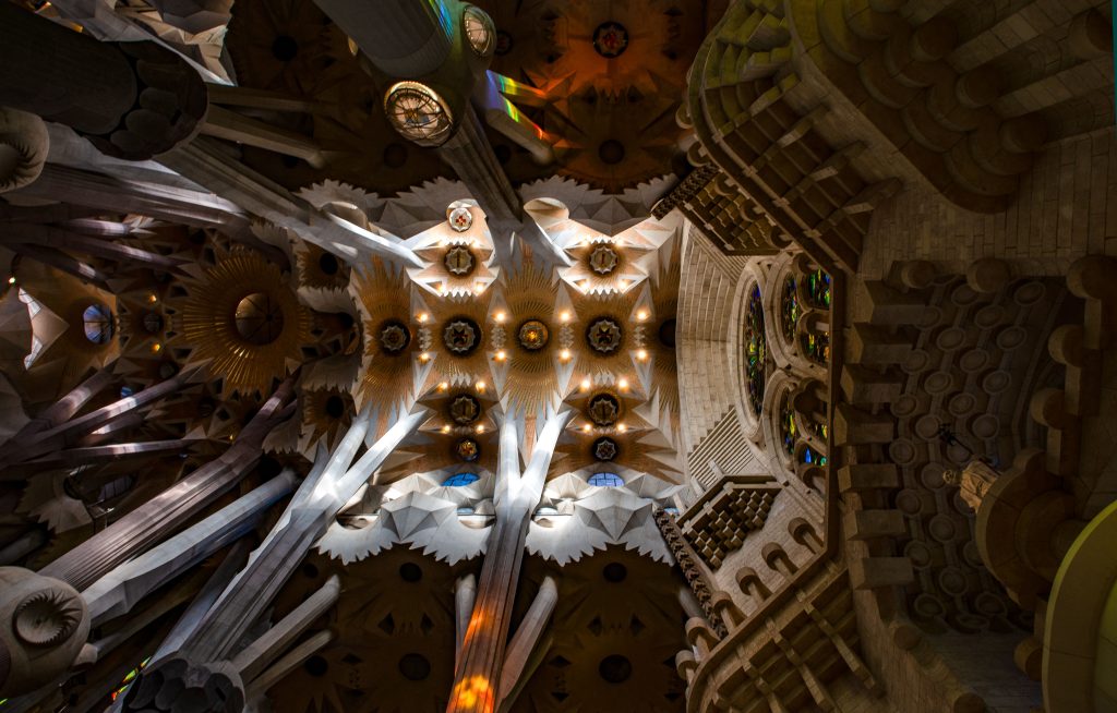 La Sagrada Familia, Antoni Gaudi, Architect, Barcelona, Spain