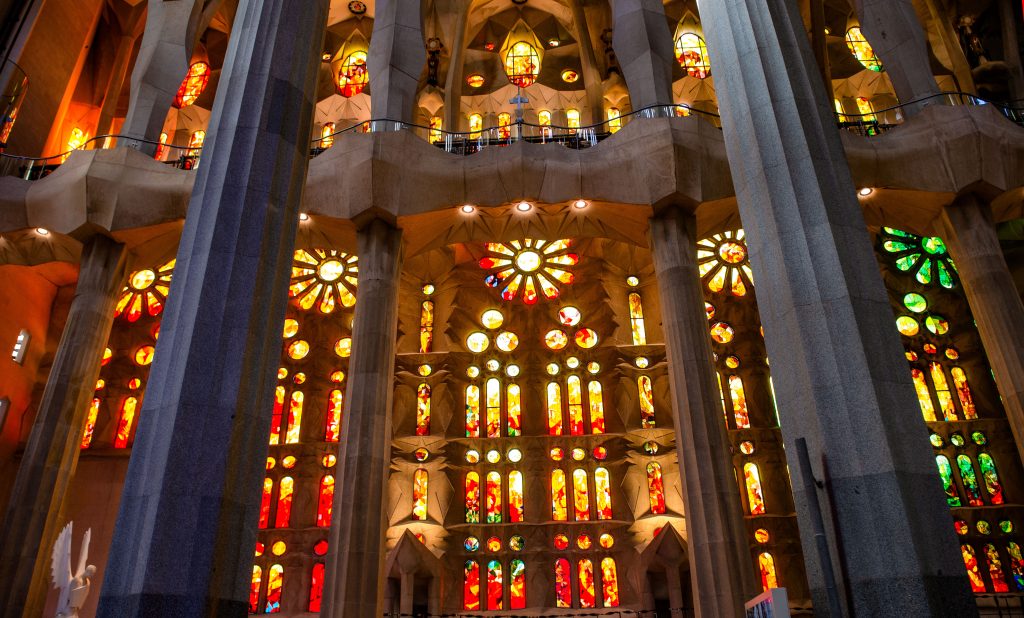 La Sagrada Familia, Antoni Gaudi, Architect, Barcelona, Spain