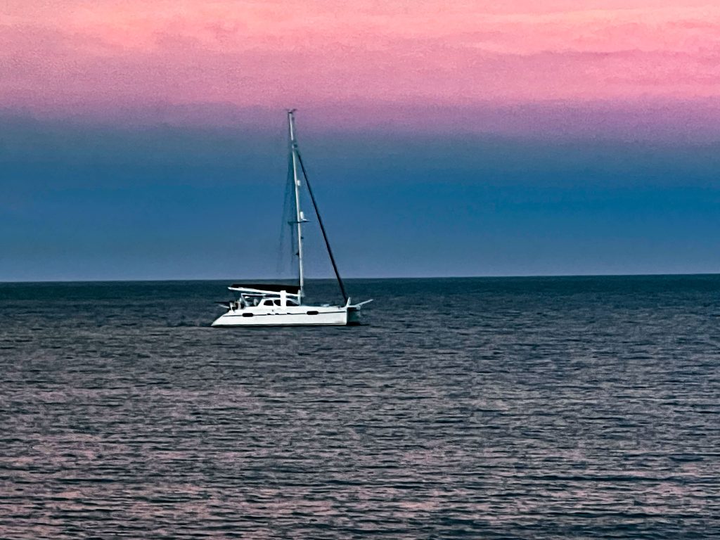 Sunset on the Mediterranean, Valencia, Spain