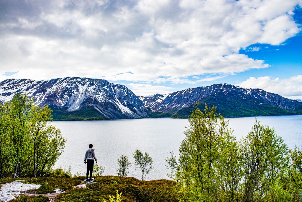 Altafjord, Scandinavian Mountains, Alta, Norway