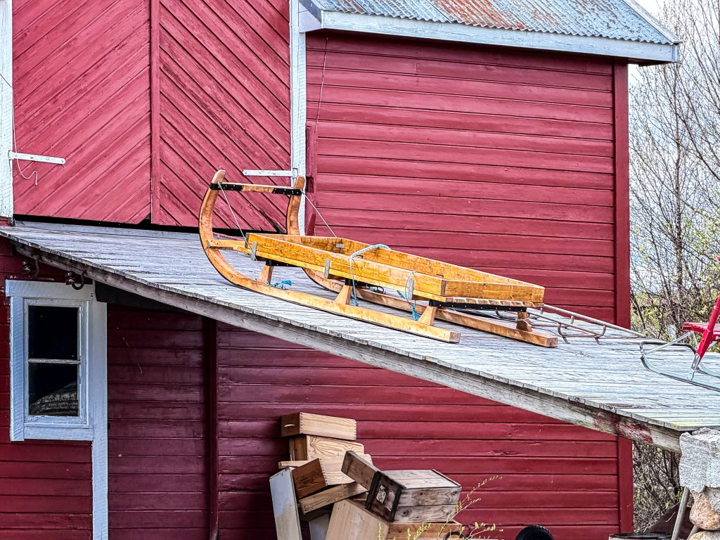 Sled, Kautokeino, Norway