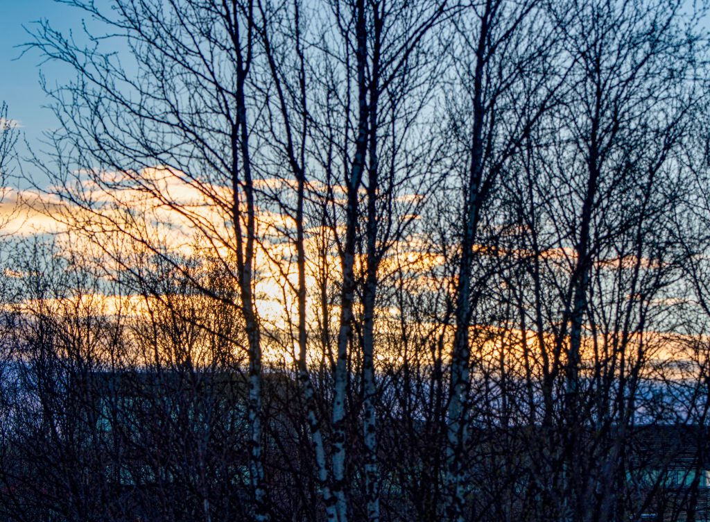 Sunset, Kautokeino, Norway
