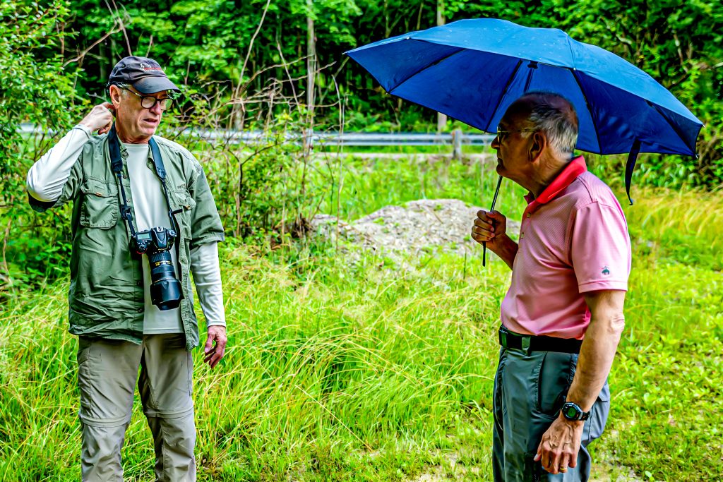 Steven, Pete Katsaros, Nebo Ridge, Hoosier National Forest - Photograph by Tom Diaz