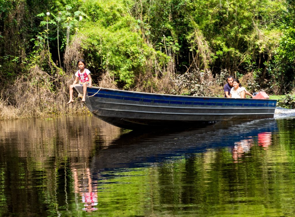 Tikuna Indians, Lake Tarapoto, Colombia, Upper Amazon River